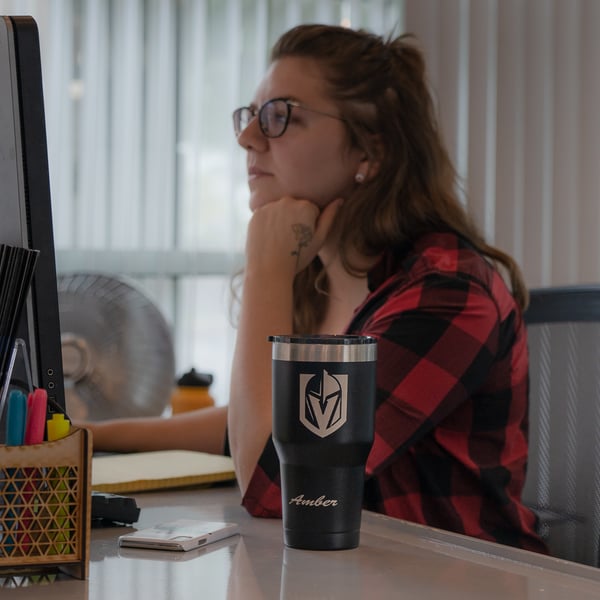 14. Jenna On Computer