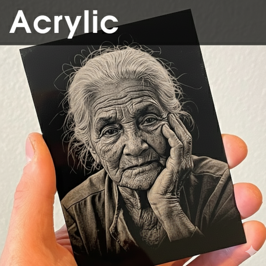 UV-blackacrylic-engrave-oldwomen